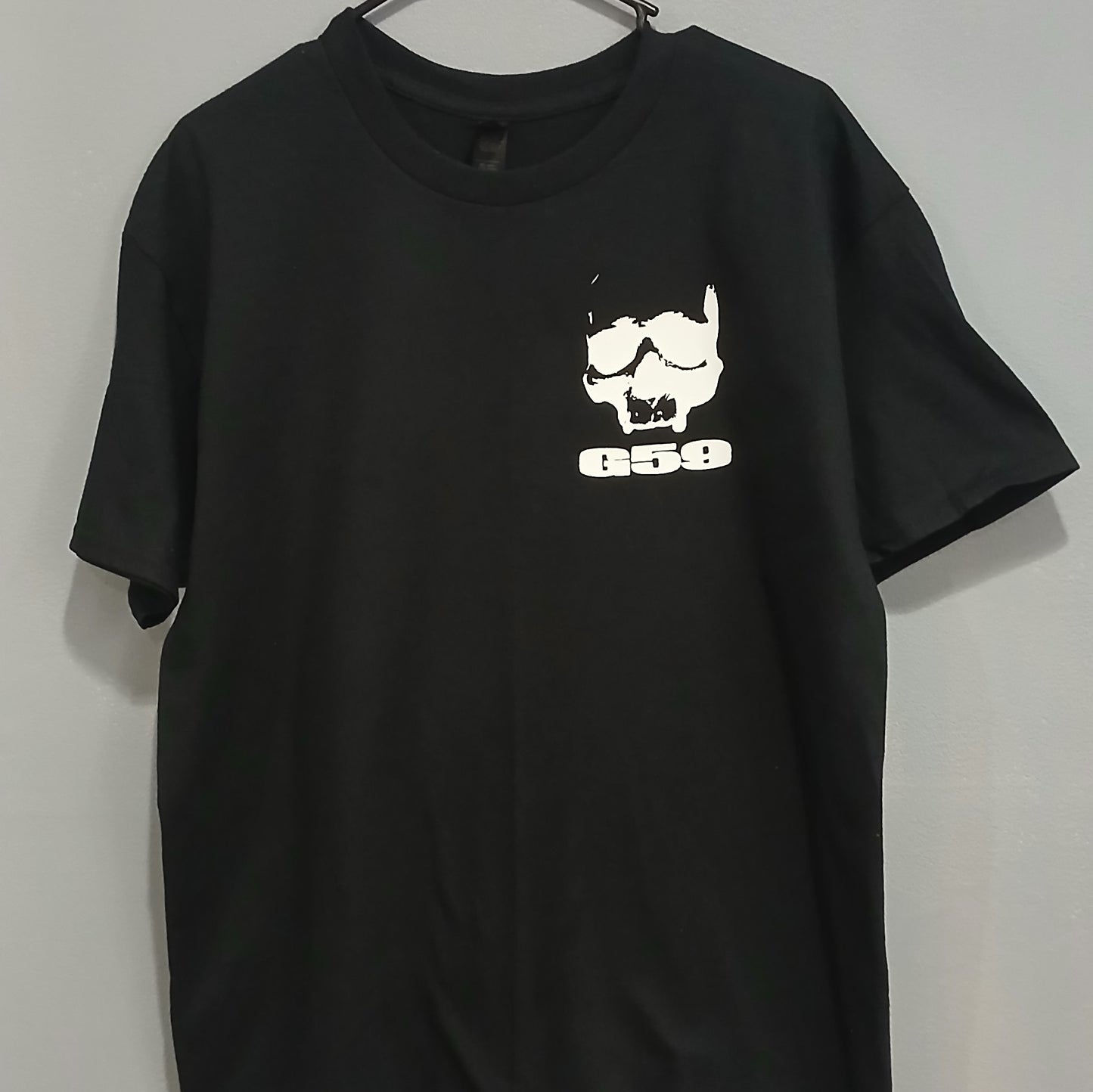G59 Skull Scrim Lyric Gildan 100% Cotton Unisex T-shirt | Underground Rap Duo