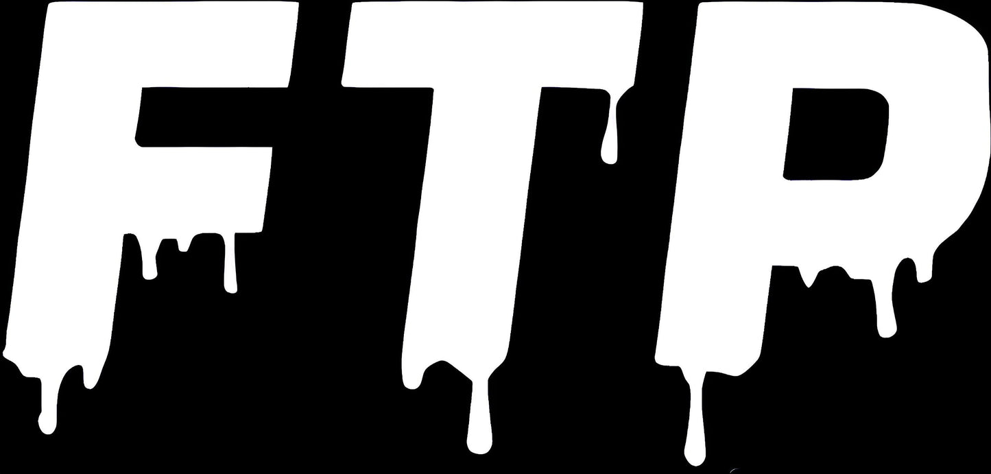 Suicideboys "FTP" (F*ck the Population) Permanent Vinyl Decal.
