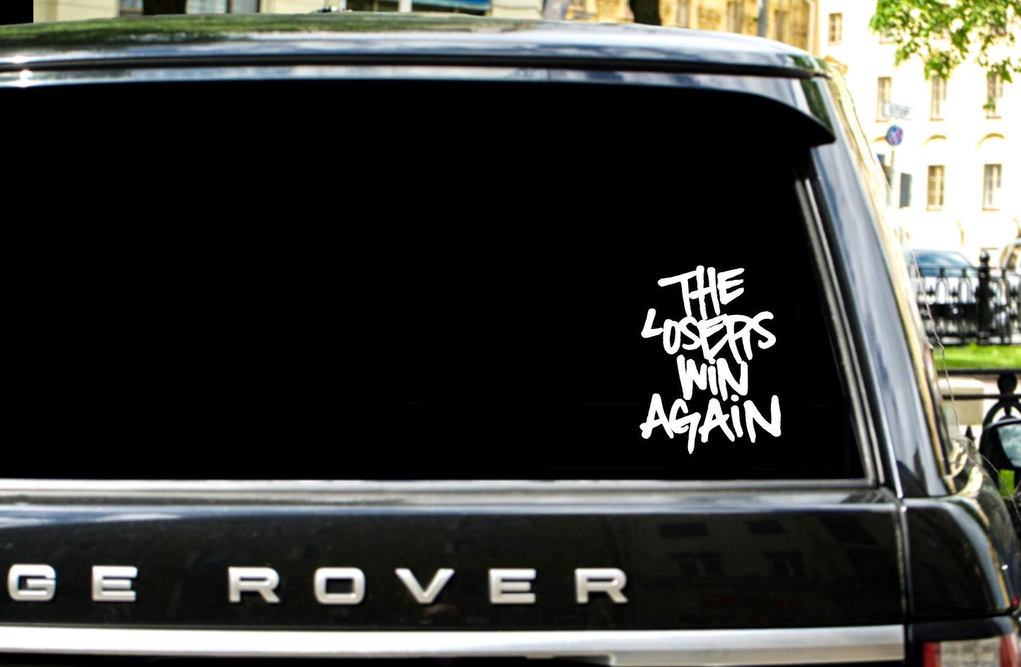 The Losers Win Again Graffiti Font Premium Decal. Yelawolf Quote, Rap, Slumerican, Slumafia, Dirty South