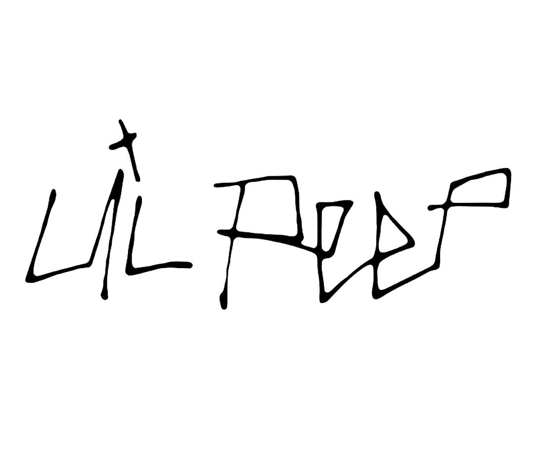LIL PEEP DECAL, HipHop/Emo Rap Music, Crybaby, Hellboy, Come Over When You're Sober, Save That Shit, Star Shopping, Gustav Elijah Ahr, rip