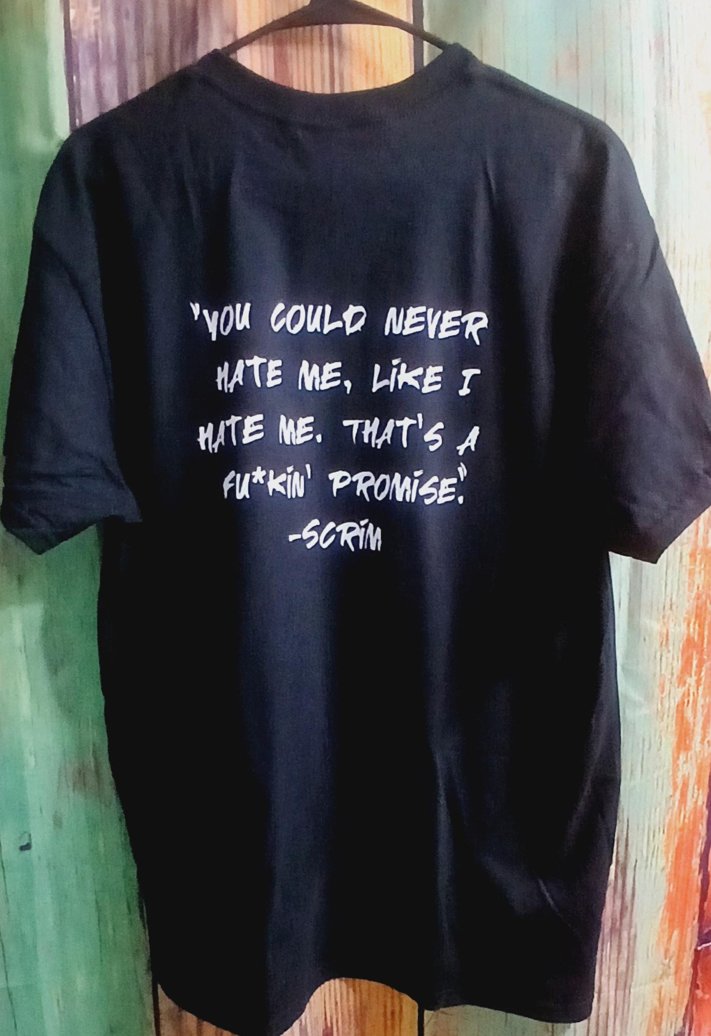 SuicideboyS G59 "Scrim Lyrics" White Gildan 100% Cotton T-Shirt. G59, Scrim, Ruby da Cherry, Trap Rap, New Orleans