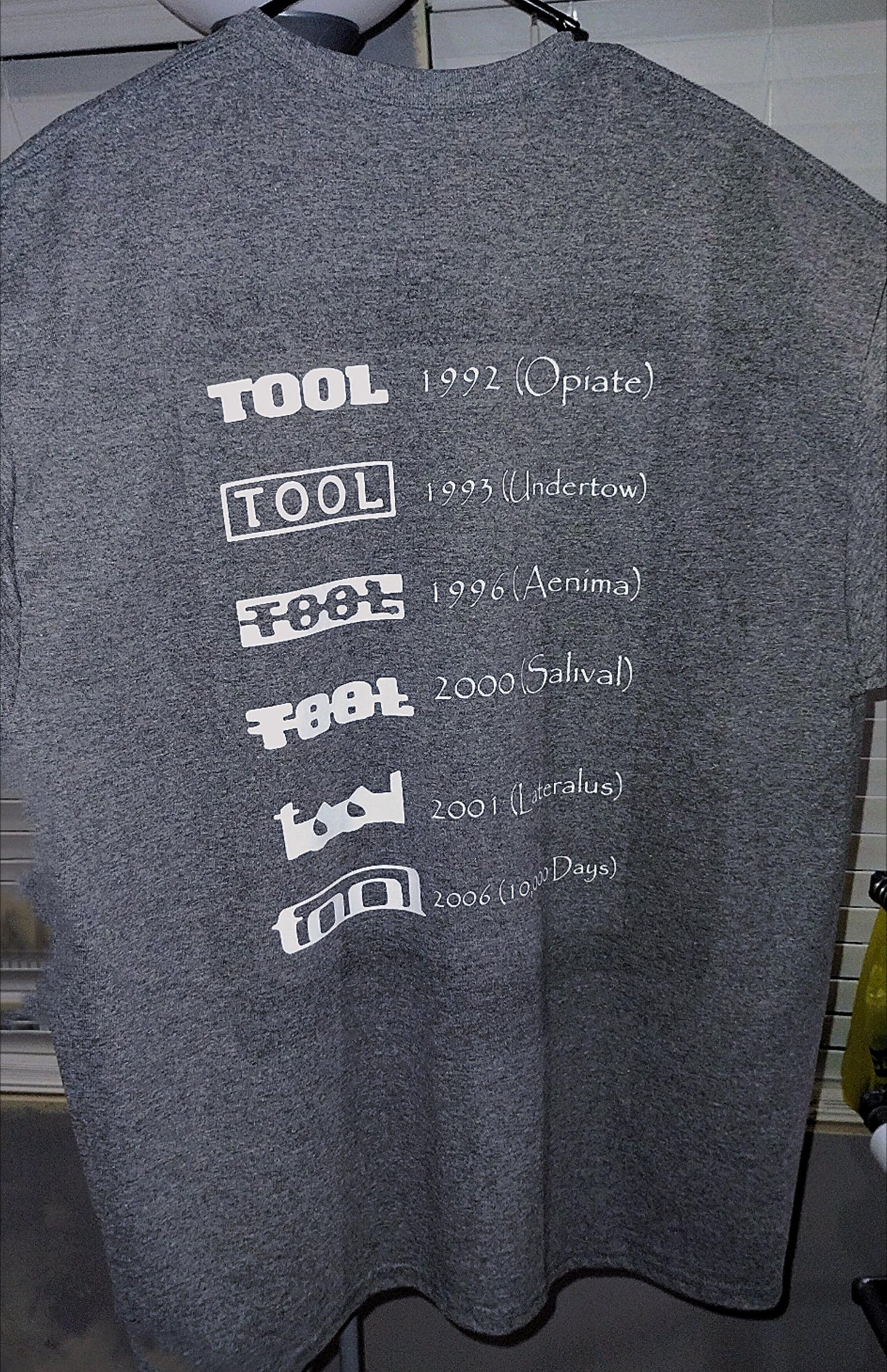 TOOL Logo T-shirt. Gildan Brand Heavy 100% Cotton T-Shirt. Maynard James Keegan, Rock, Music, Alternative