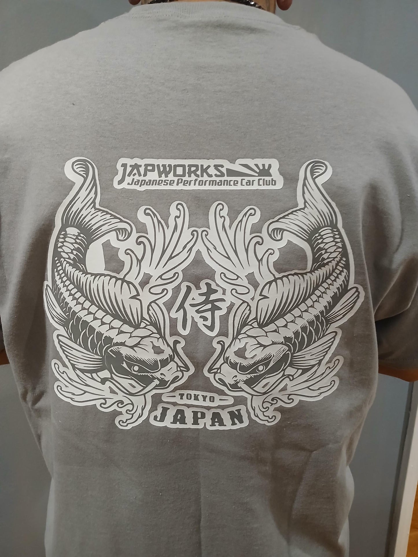 JAPWORKS Japanese Performance Car Club | 100% Cotton Gildan Unisex T-shirt | JDM | KDM | Static | Drift | Import Car Show
