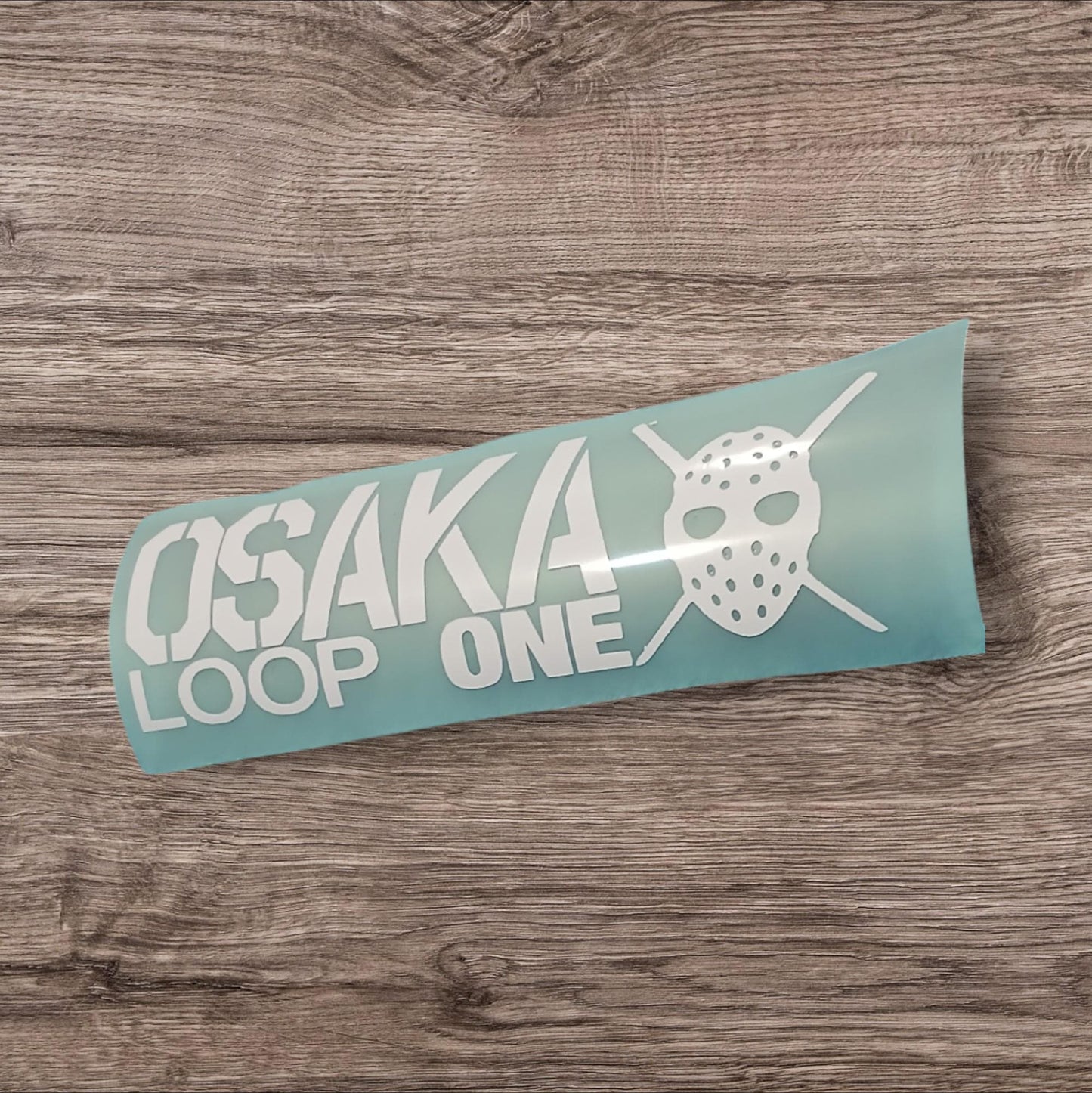 Osaka Loop One Premium Vinyl Decal. JDM, KDM, Import, Car Meet, Car Club, Slammed, Lowered, Drift
