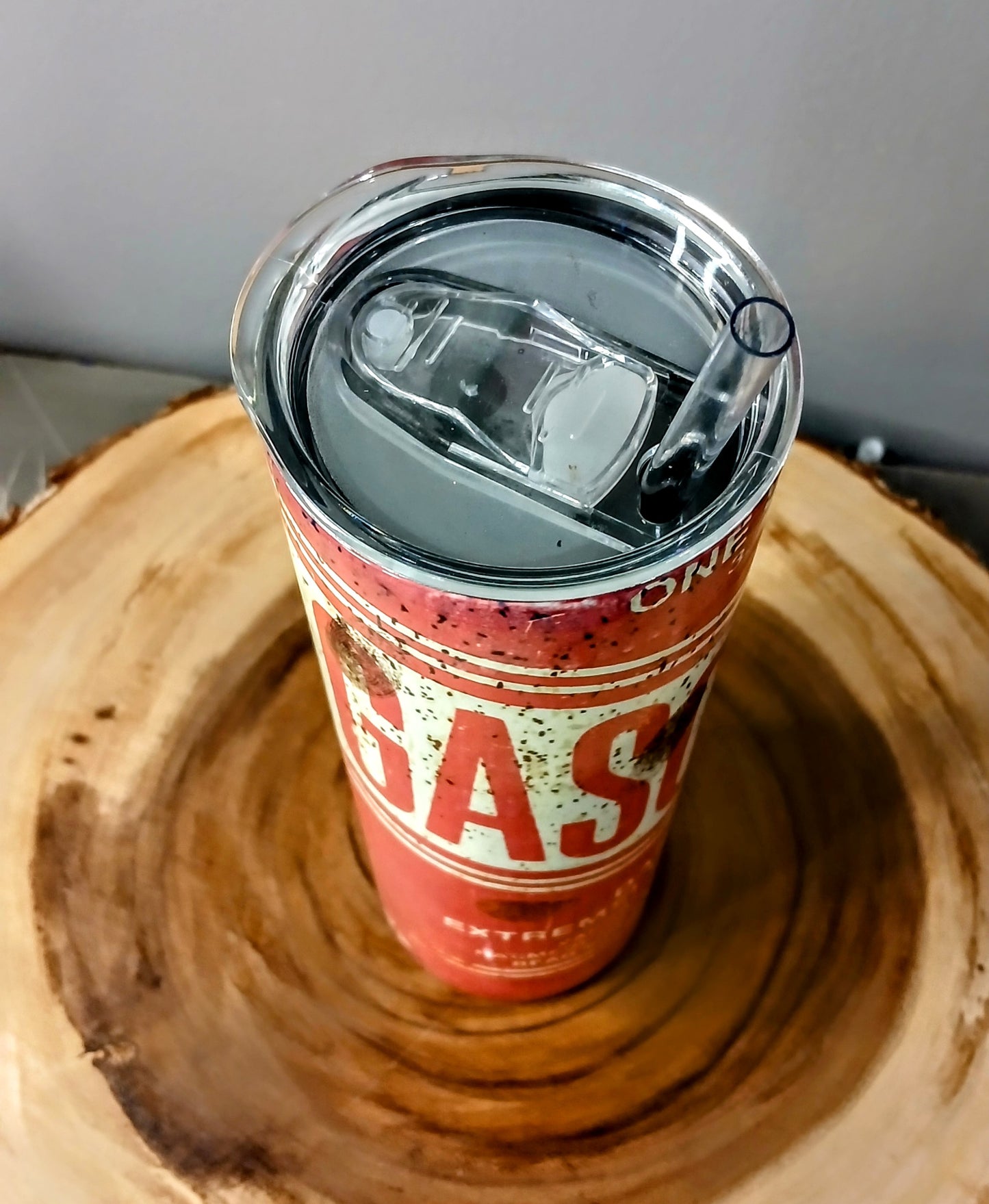 Old Gas Can Replica 20oz Stainless Steel Tumbler Sublimation