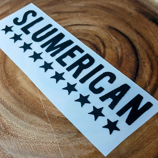 Slumerican Premium Vinyl Decal | Yelawolf | Trunk Muzik | Southern Rap | Ghetto Cowboy