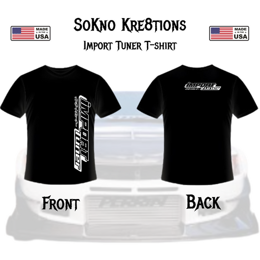 Import Tuner Custom Gildan 500 100% Cotton Unisex T-shirt