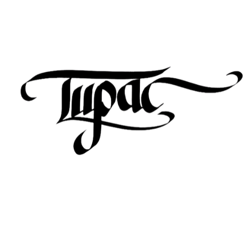 Tupac Logo Premium Vinyl Decal | Rap | West Coast | Death Row